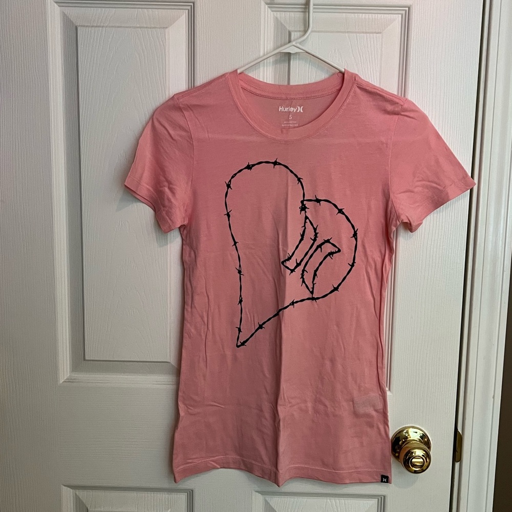 Hurley Summer Tee in Pink Size S